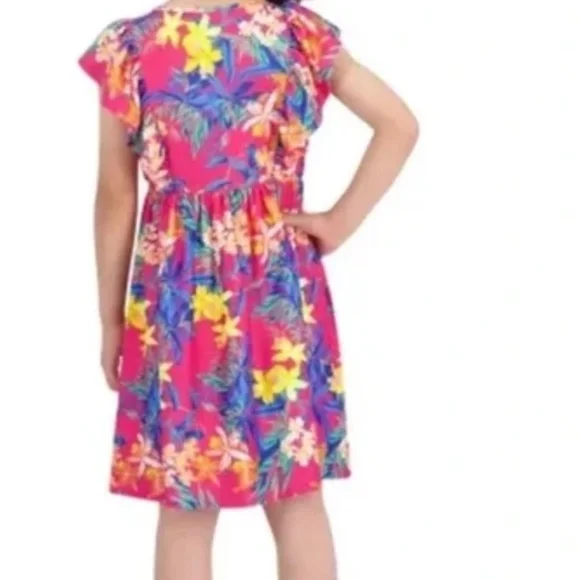 Tommy Bahama Girls Tropical Dress - Picture 2 of 3